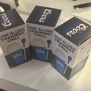 One Coors Seltzer Branded Slush Maker - Blue & White